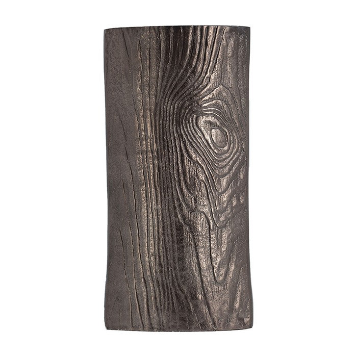 Aluminium Timber Tall Eye Vase