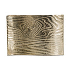 Aluminium Timber Wavy Rectangular Vase