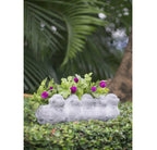 Grey Birds Planter - Resin | Pots & Planters | Home Decor