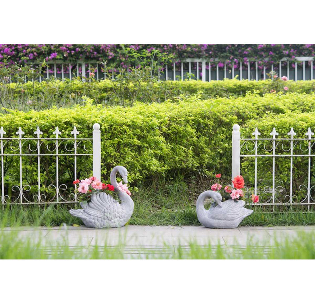 Swan Planter II - Resin | Pots & Planters | Home Decor