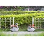 Swan Planter II - Resin | Pots & Planters | Home Decor