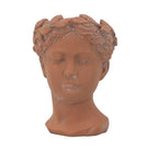 Visage Head / Face Planter I - Terracotta