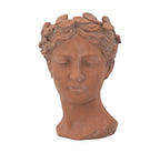 Visage Head Planter II - Terracotta