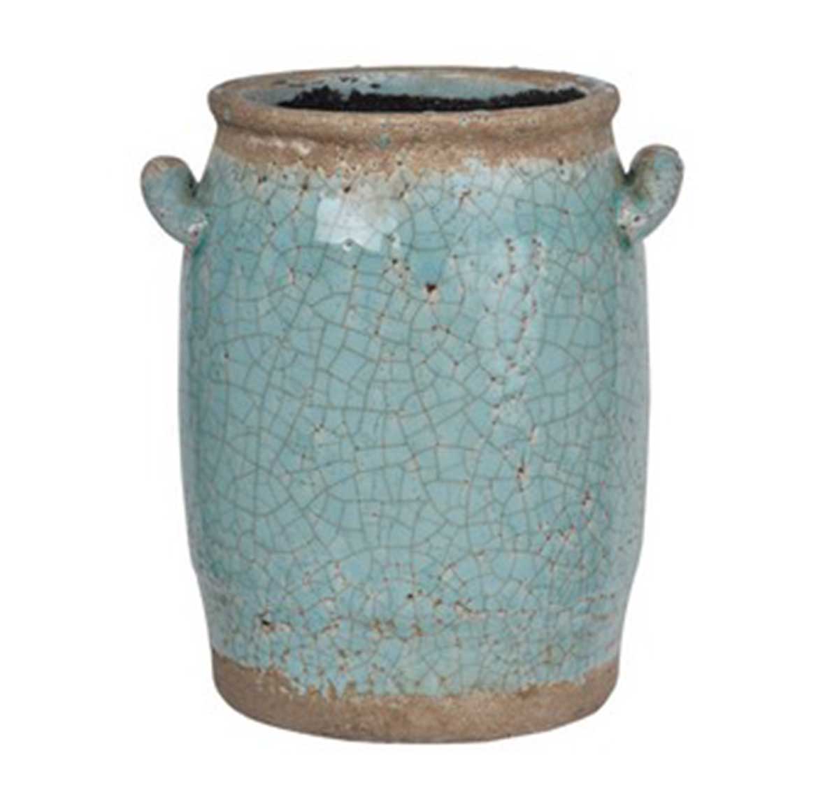 The Candia Caramic Vase - Turquoise | Vases | Home Decor