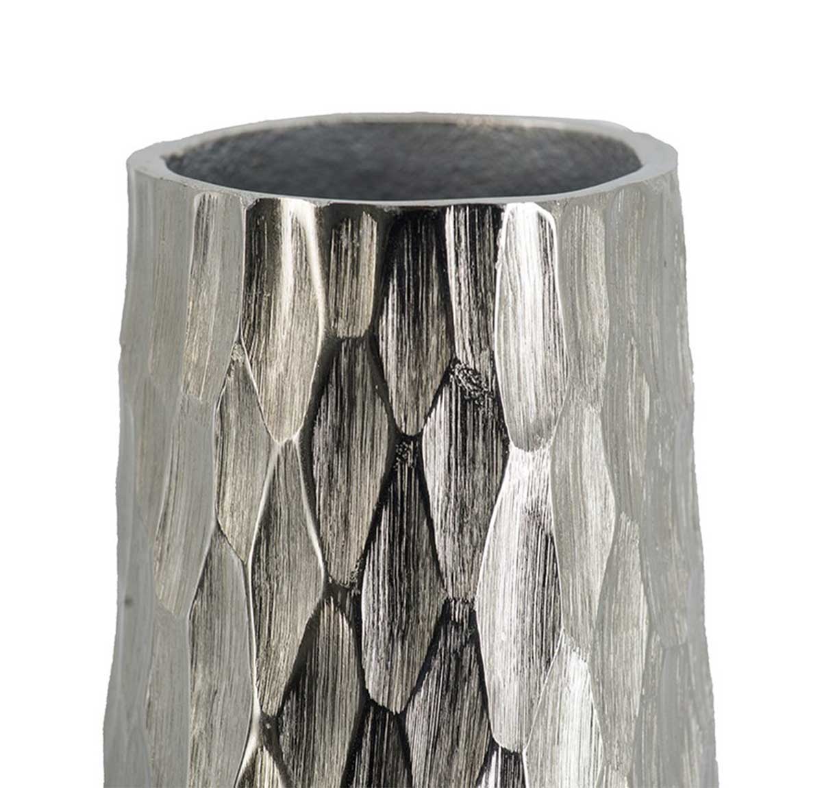 Diamond Textured Oblong Vase (49cm tall)