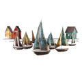 Sailing Regatta Metal Art Wall Hanging - multi | Home Decor