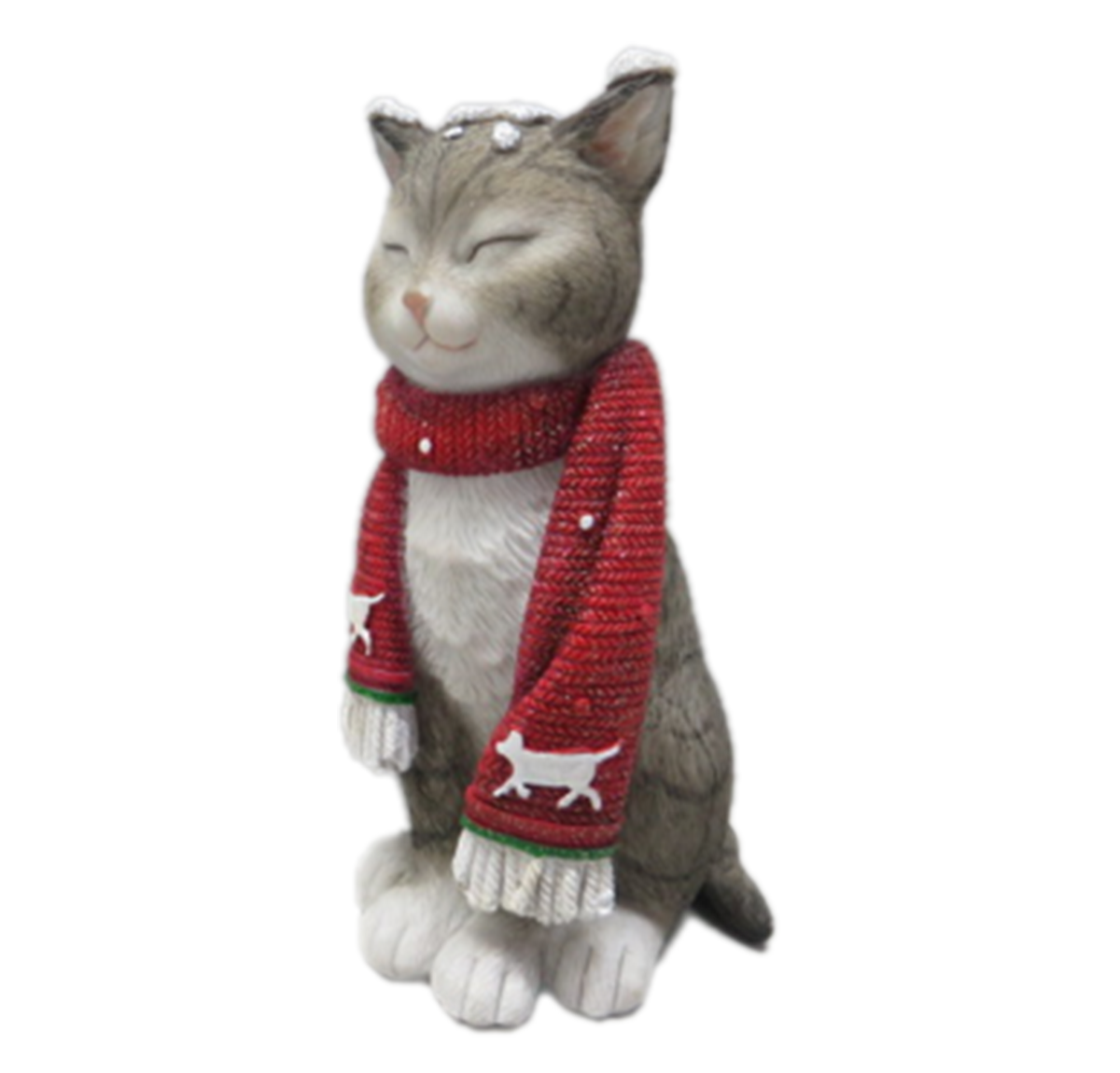 Christmas Cat with Scarf Ornament | Christmas Decor | Mish Lifestyle