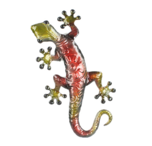 Gecko Metal Art Wall Hanging - multi | Wall Art | Home Decor