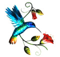 Hummingbird Metal Wall Art Hanging - multi | Wall Art | Home Decor