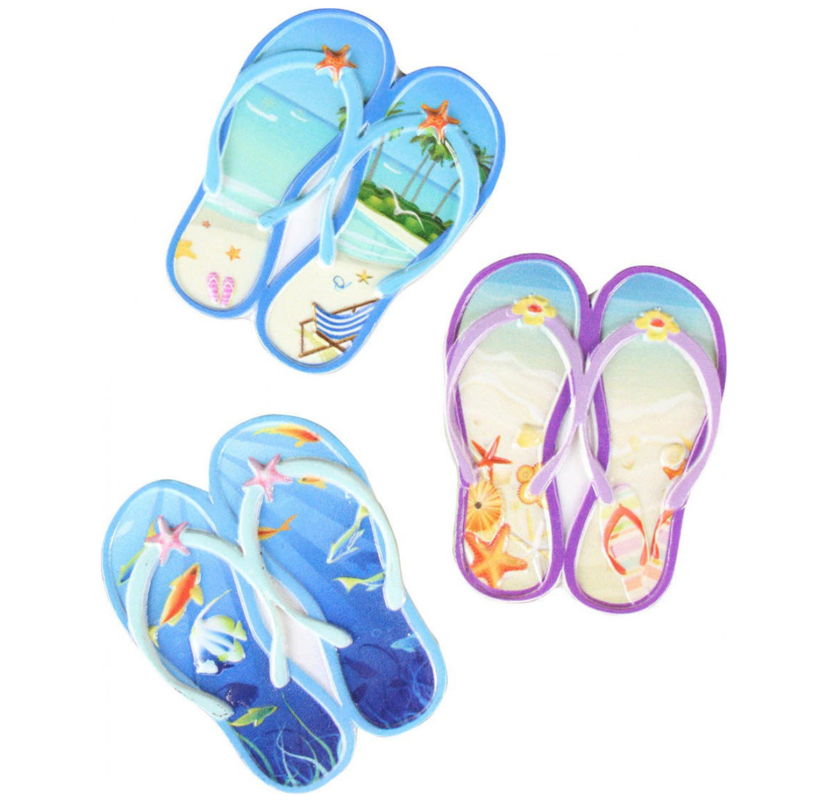 Ceramic Thongs Magnets - Assorted colours | Accessories | Home Decor